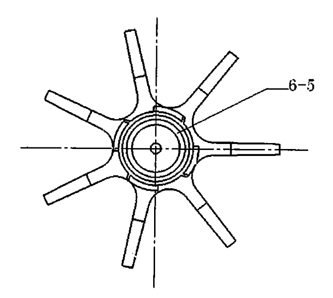 Dual-rotor mechanical flow sensor and operating method thereof