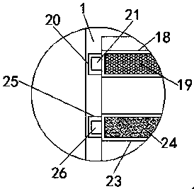 2,4-dichlorophenol concentrating crystallization device with impurity-removing effect and convenient to operate