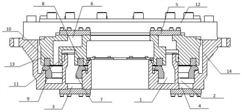 Dual-channel radially distributed scalable mechanical seal