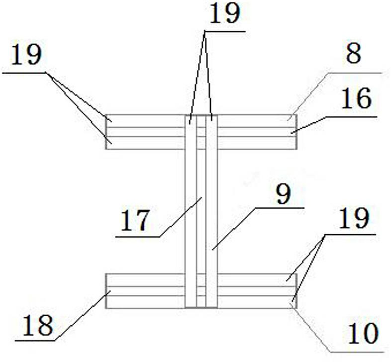 Reaction frame testing method for earth nail drawing tests