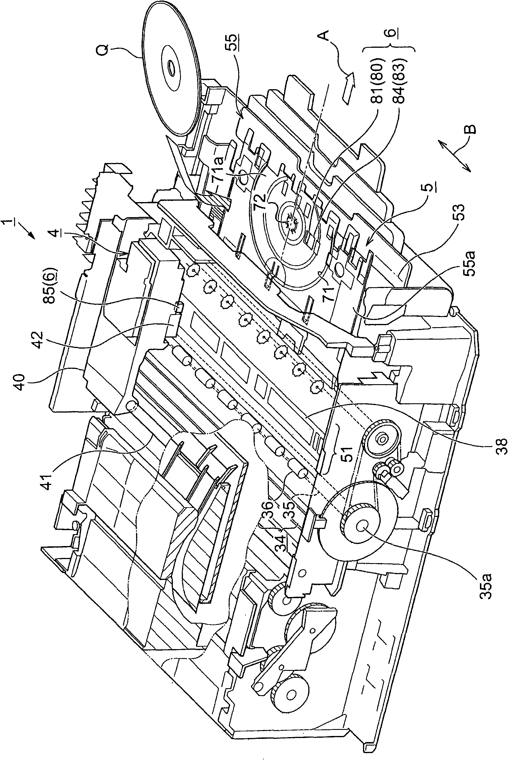 Printing medium detection system, printing medium detection method, and printing apparatus