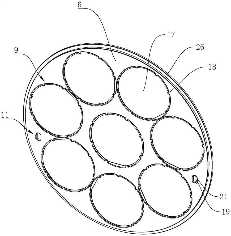 A disc clamping device