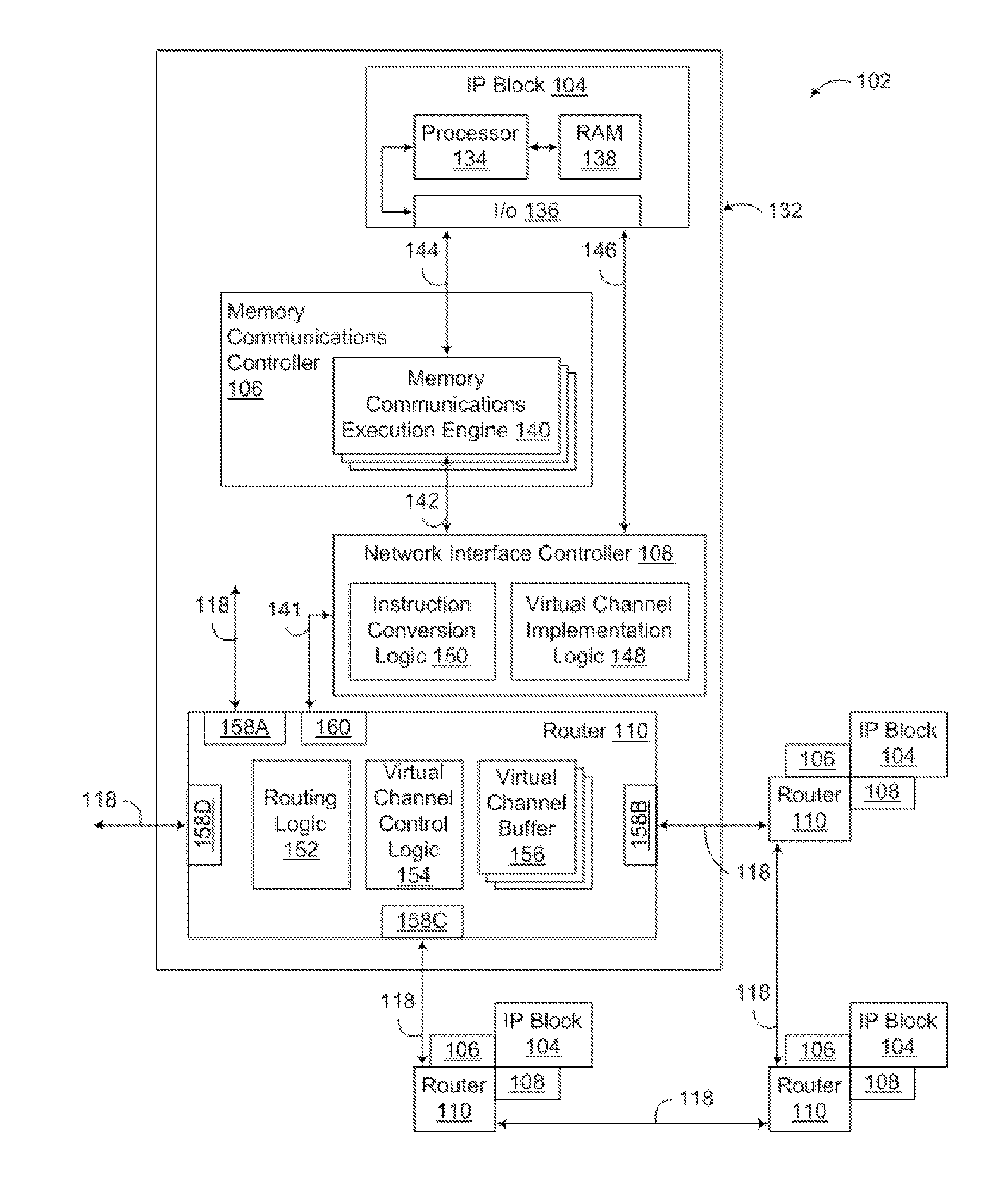 Processing core with programmable microcode unit