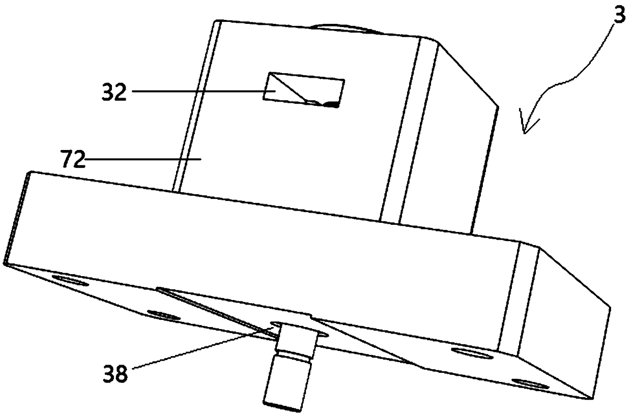 Automatic press-fitting device of starter planetary shafts