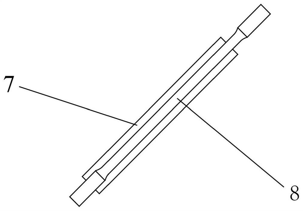 Steel anti-buckling angle brace with high-strength energy absorption function