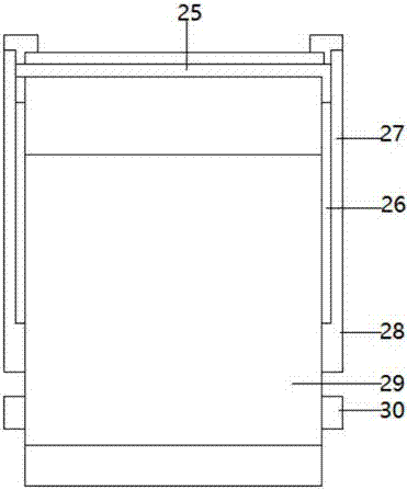 Garbage crushing and sorting treatment device for environmental protection engineering