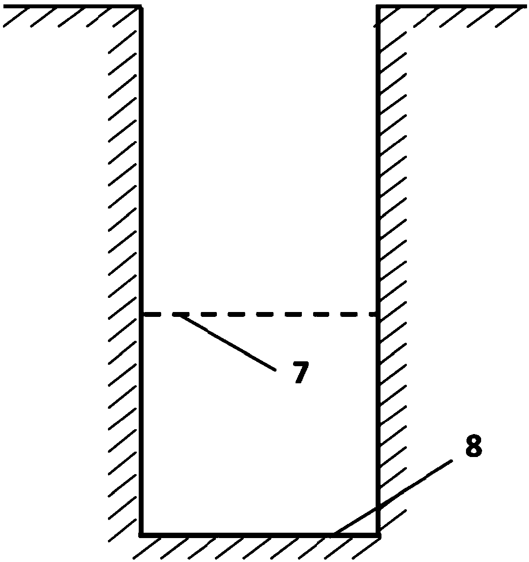 Pile foundation punching device and method