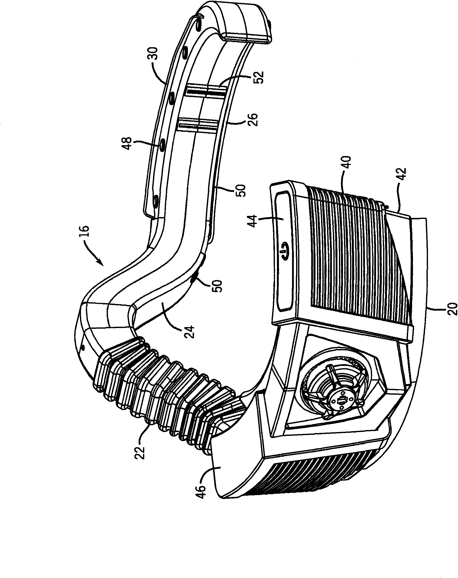 Airflow headgear for a welding helmet