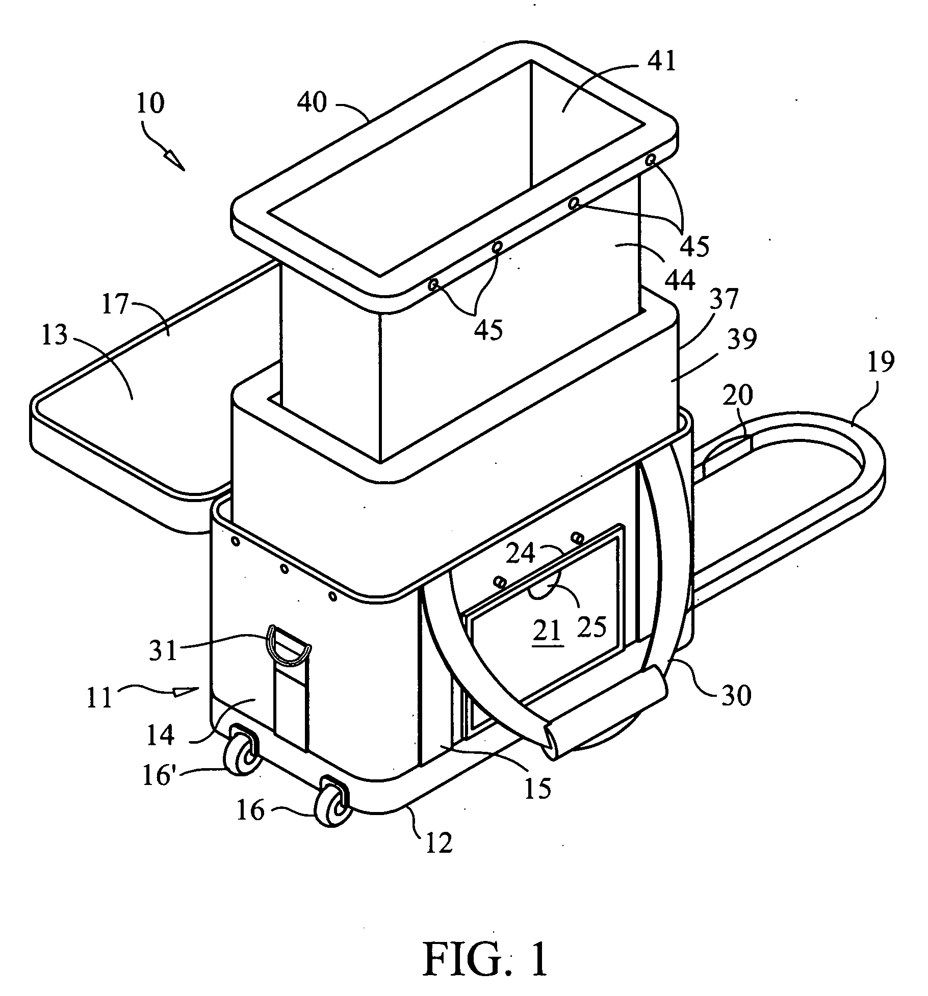 Container for transporting blood and blood products