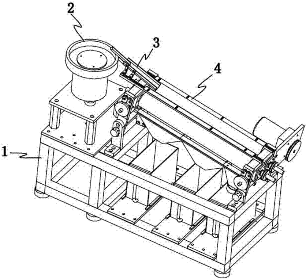 Water chestnut sorting machine