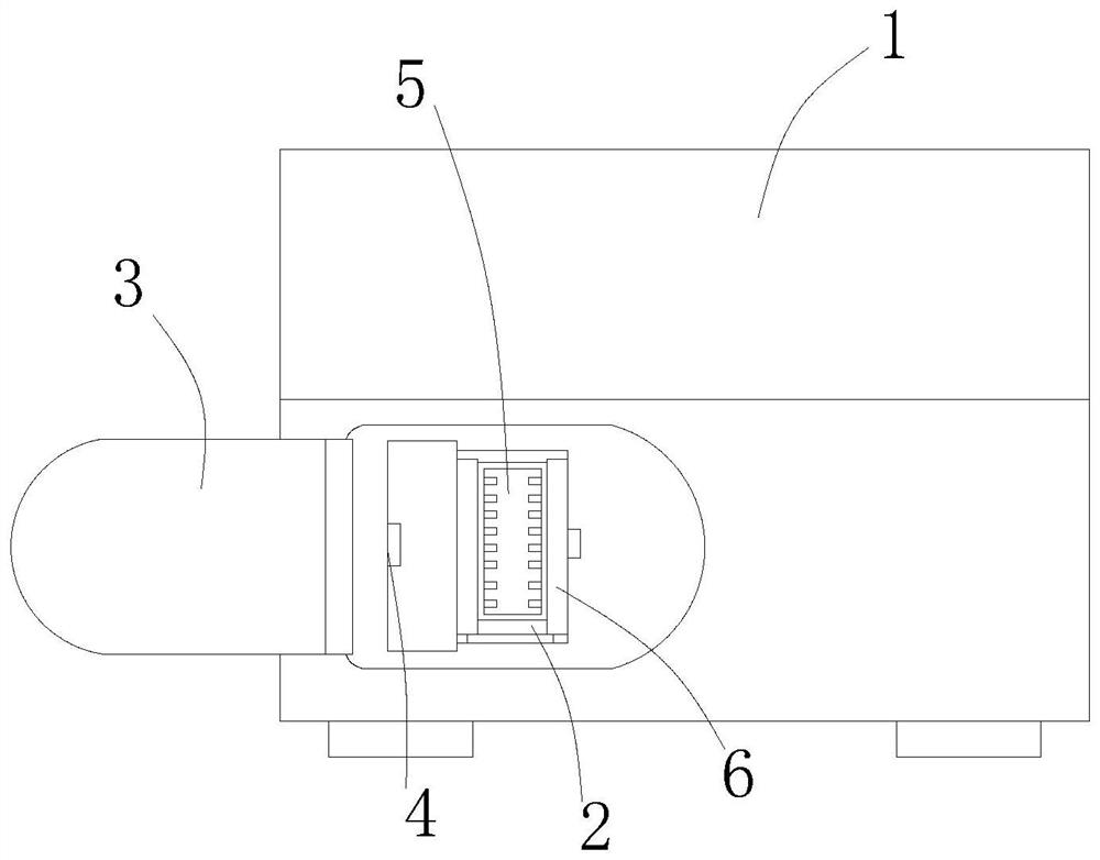 Digital pathological section scanning analysis device