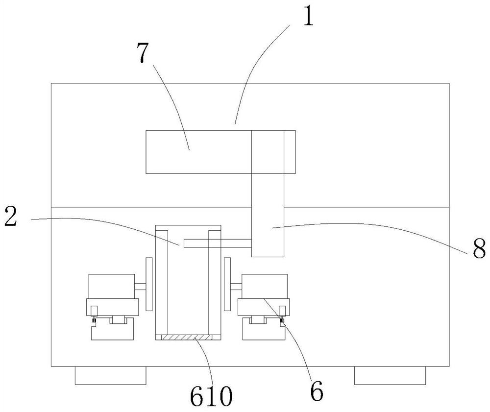 Digital pathological section scanning analysis device