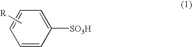 Agent serving as oxidant and dopant for conductive polymer production, an alcohol solution thereof, a conductive polymer  synthesized by using the same, and a solid electrolytic capacitor using the conductive polymer as a solid electrolyte