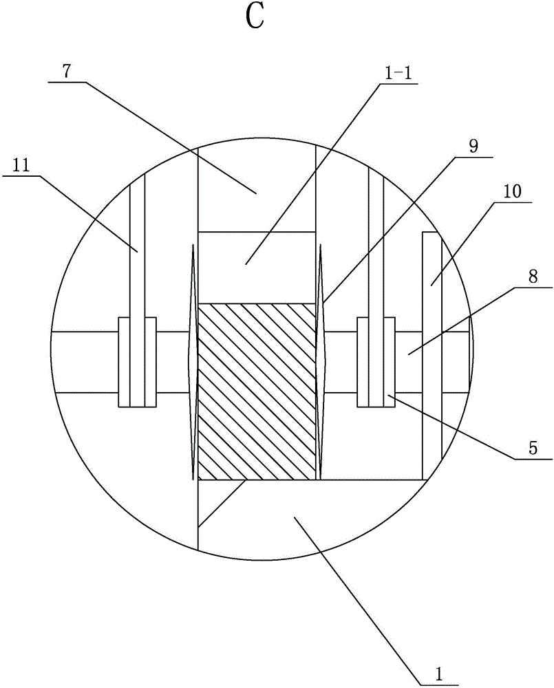 Rice germ cutting device