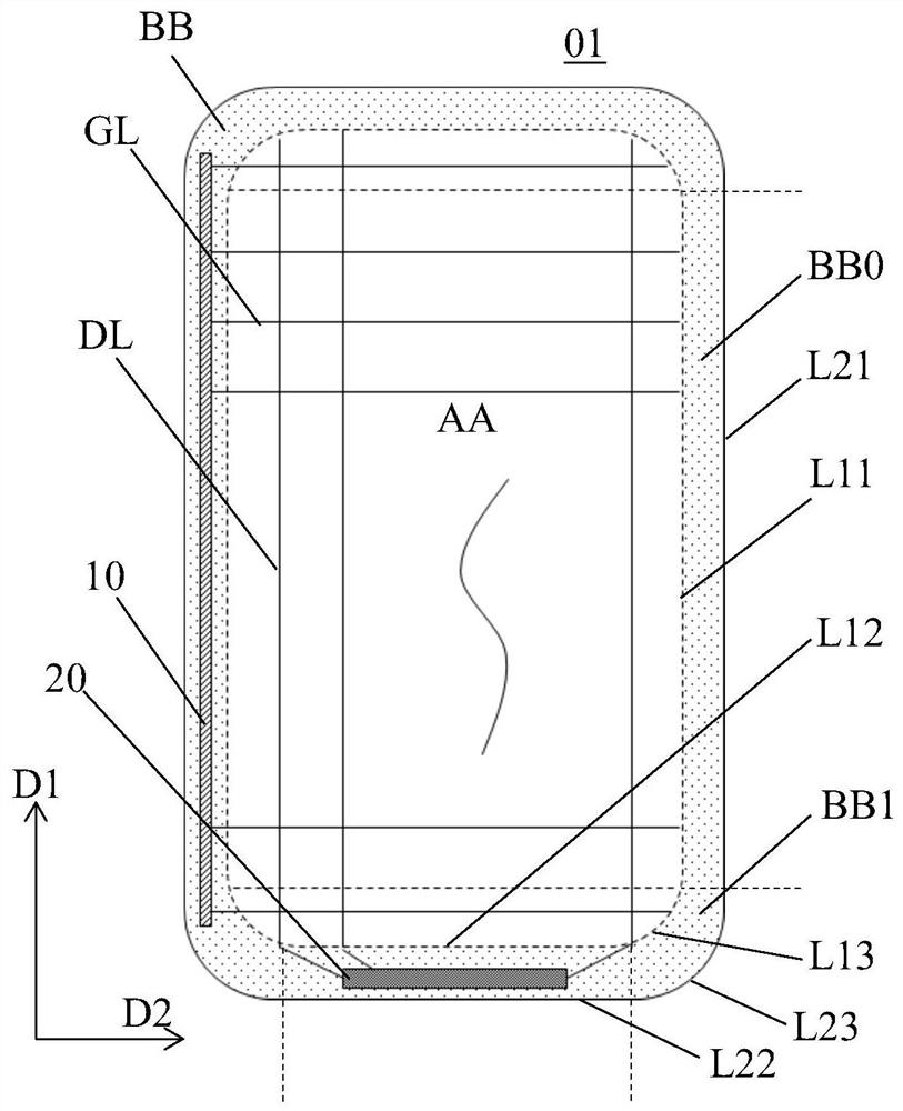 Array substrate, display panel and display device