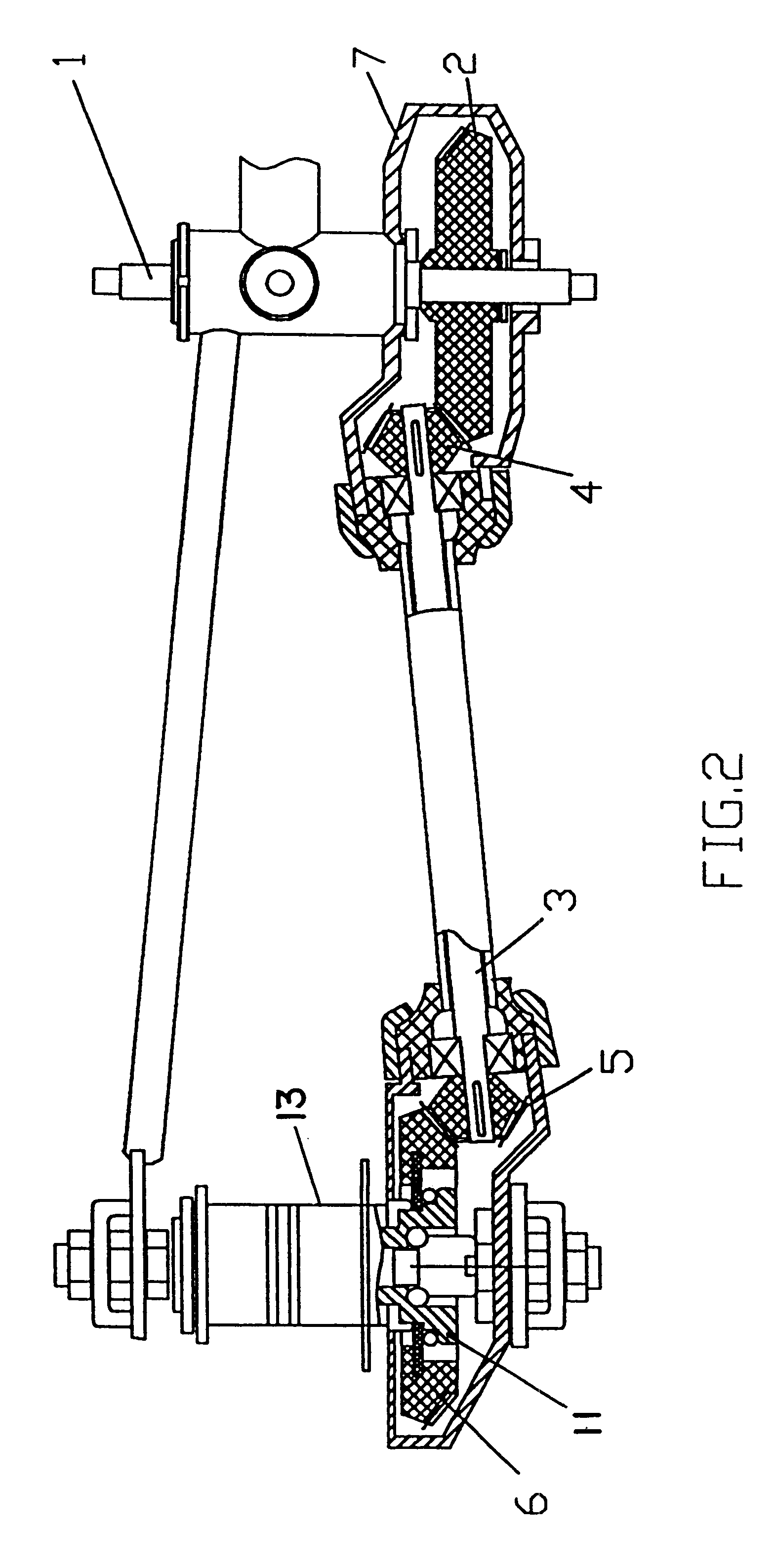 Bicycle with bevel gear drive for children