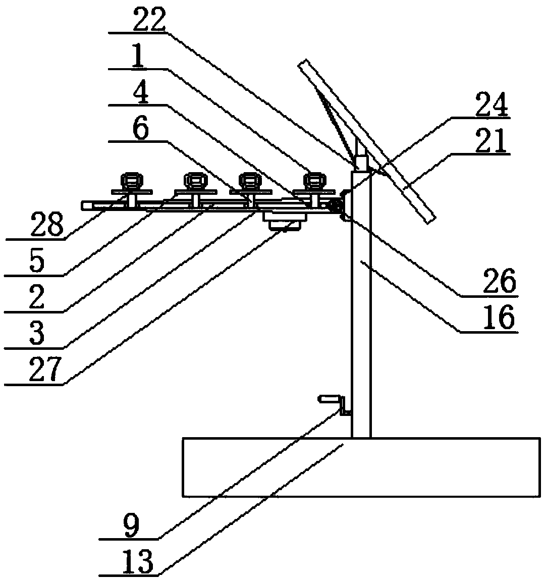 Energy-saving monitoring device for LED street lamp