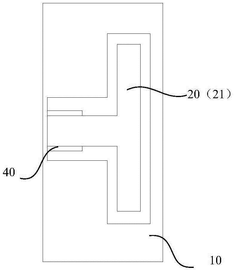 Middle frame of mobile terminal and mobile terminal