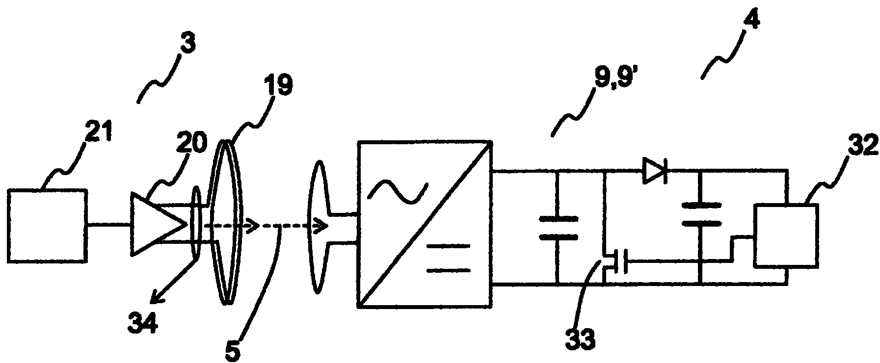 Arrangement and method for determining position of elevator car