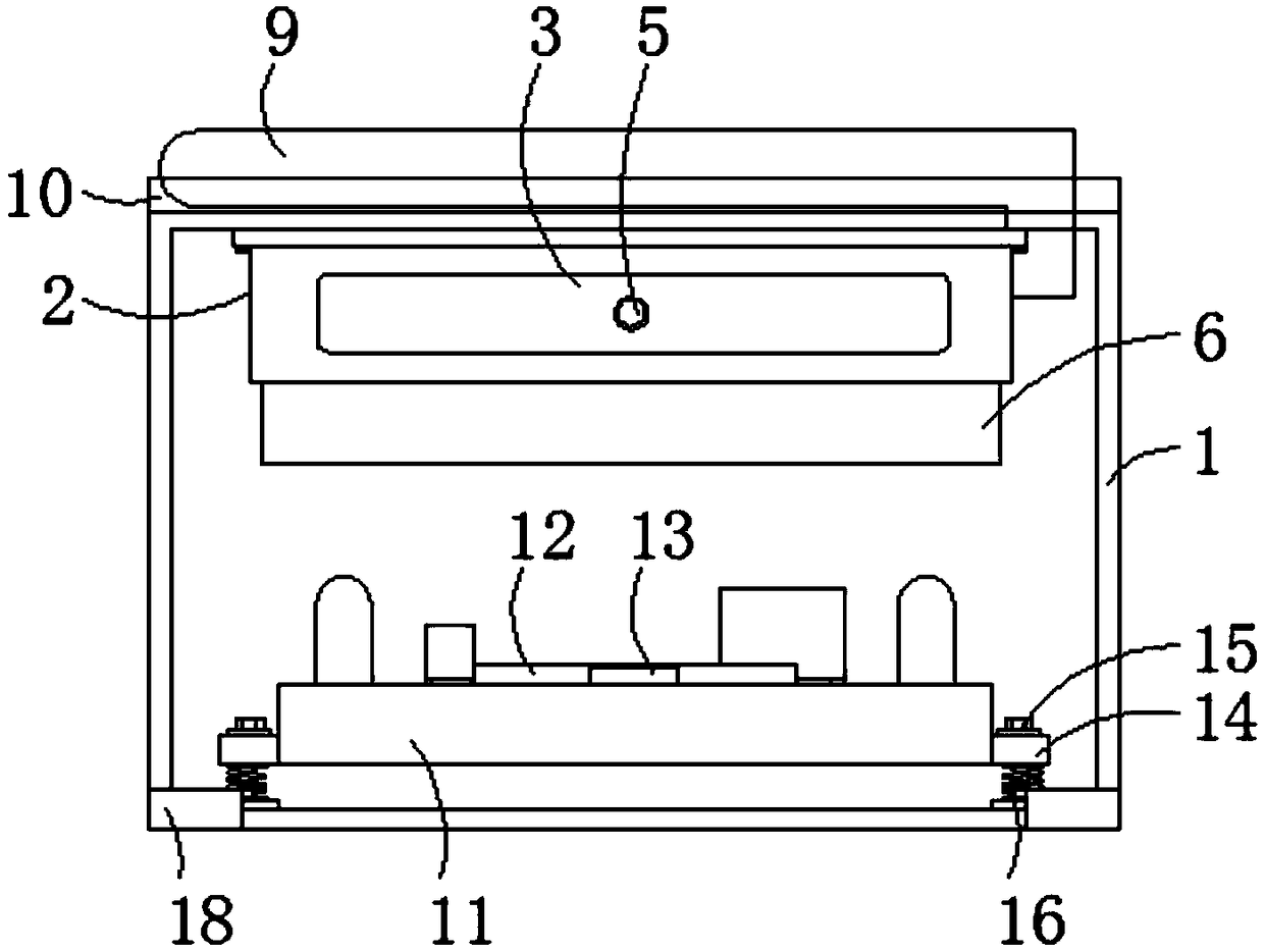 LED drive power supply with overheating protective function