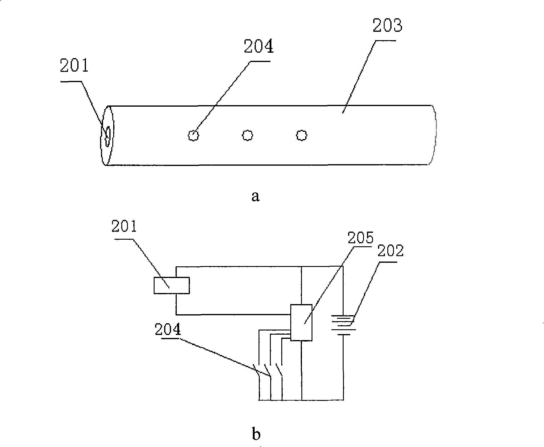 Optical touch screen and touch pen