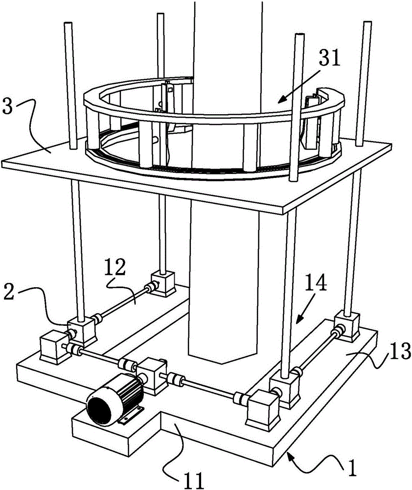 Standing tree laser scanning method based on three-dimensional laser scanning lifting platform