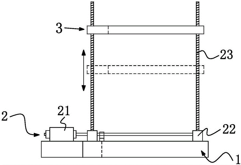 Standing tree laser scanning method based on three-dimensional laser scanning lifting platform