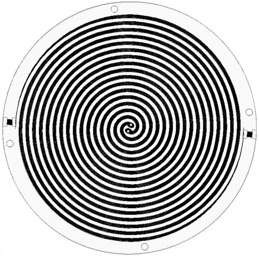 Circular polarization broadband helical antenna