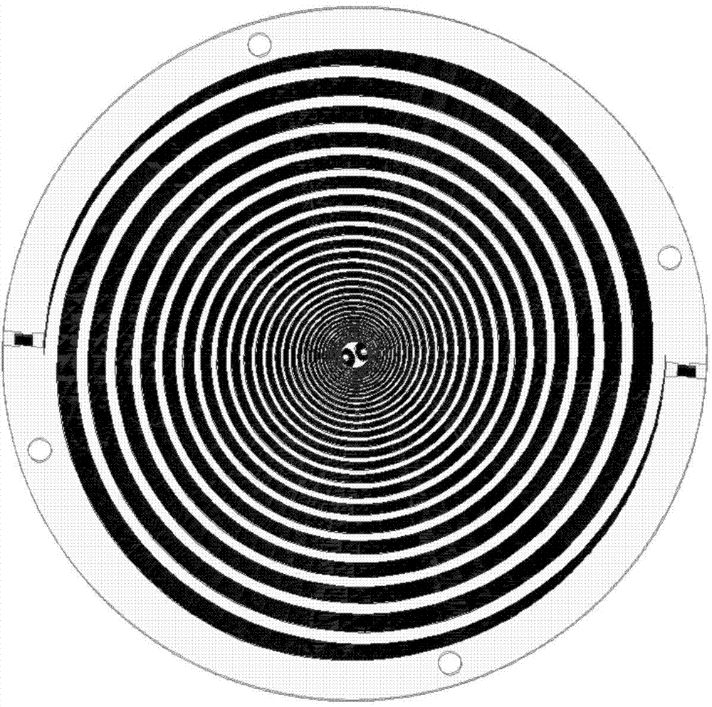 Circular polarization broadband helical antenna