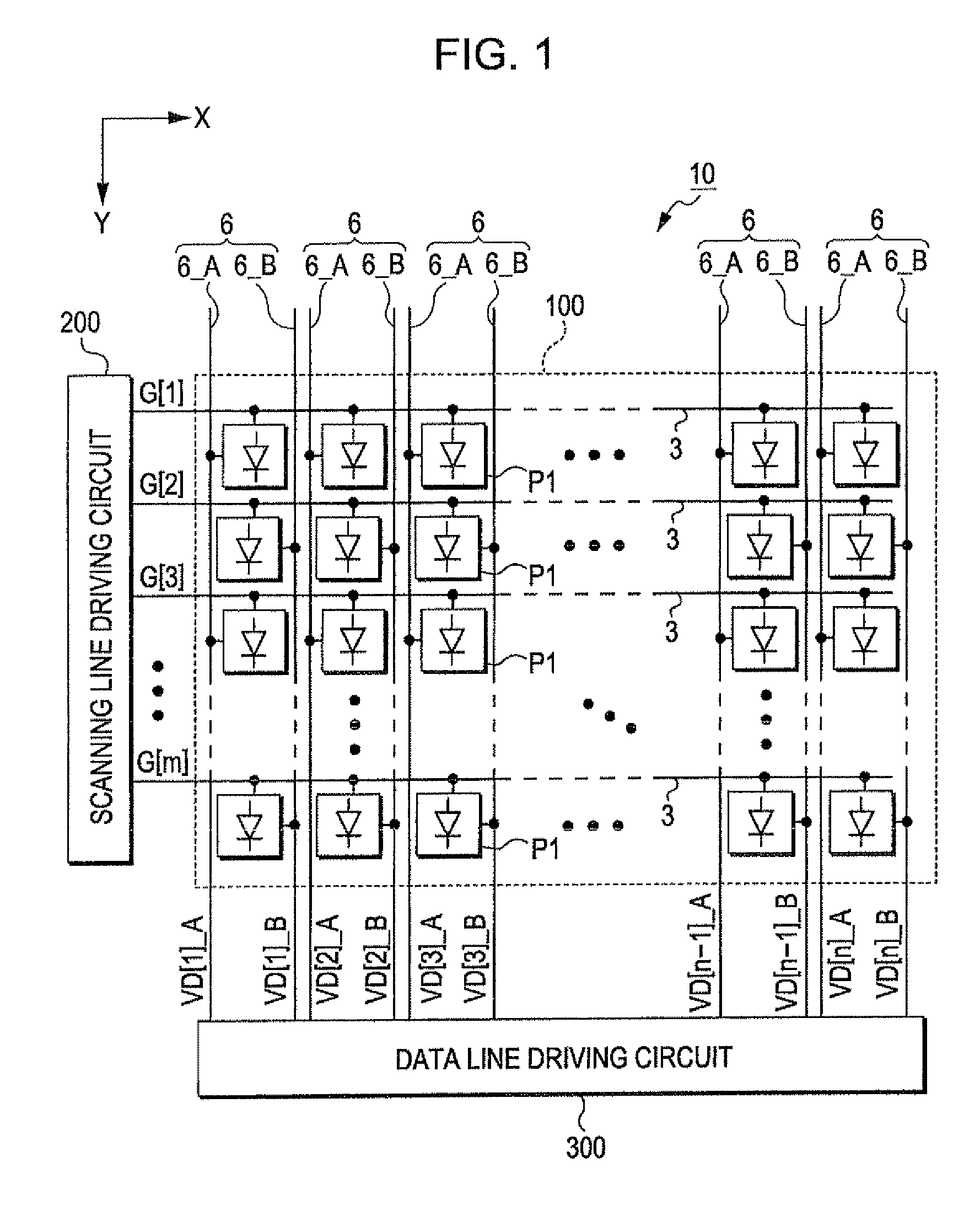 Electro-optical apparatus, driving method thereof and electronic device