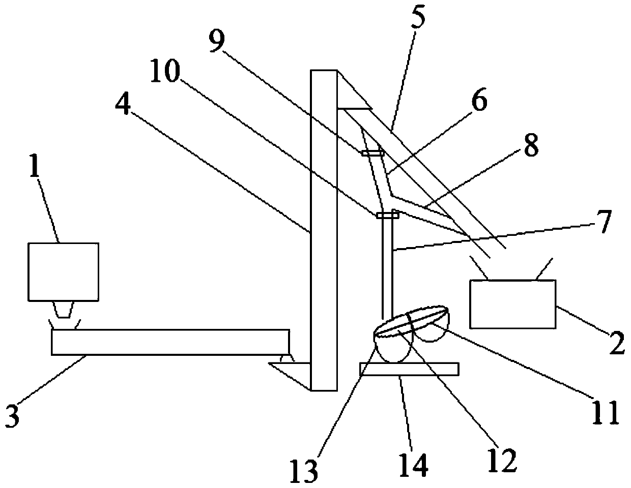 A kind of material automatic sampling system and sampling method