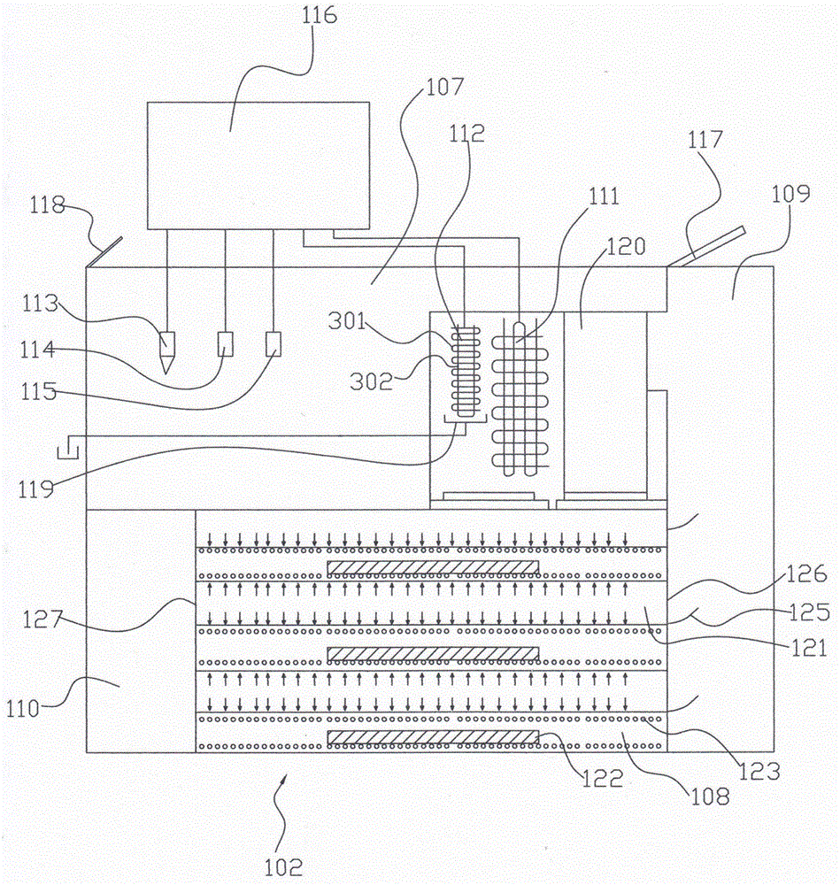 Energy-efficient dry-wet-process production line for synthetic leather