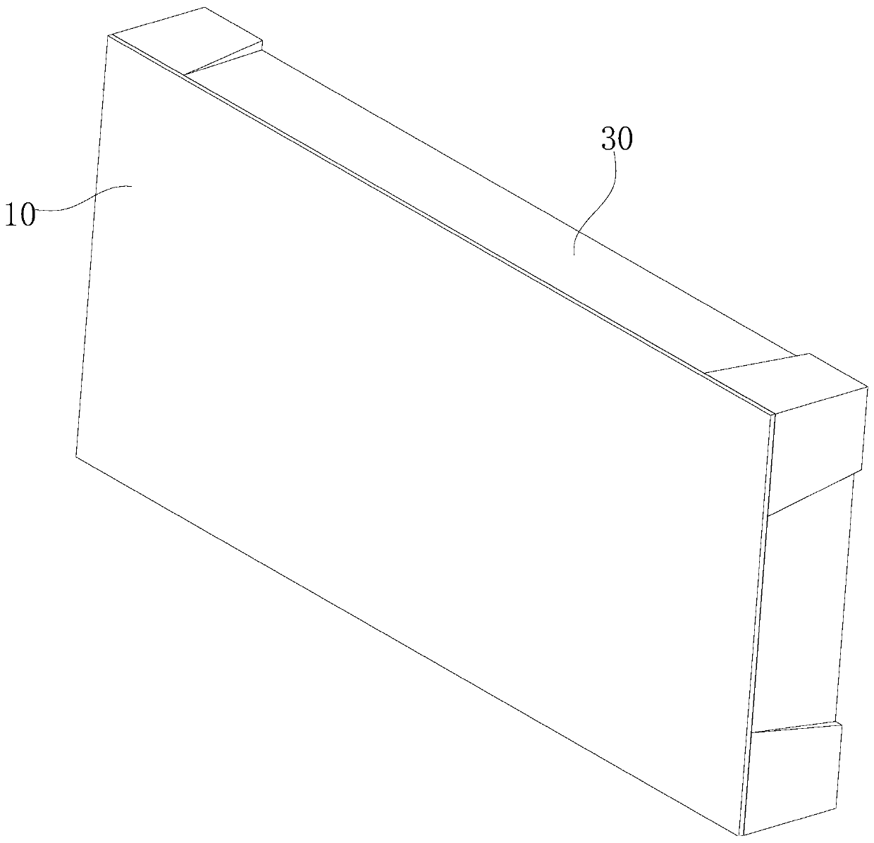 LED display module and LED display screen