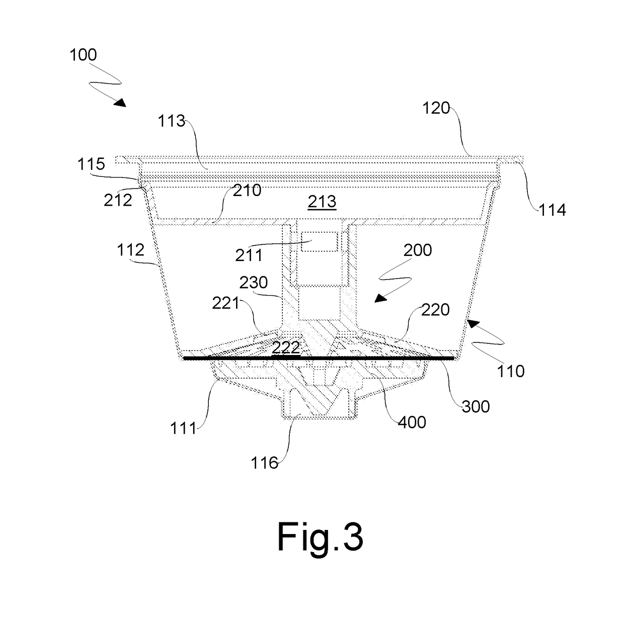 Disposable capsule for machines for preparing infused beverages