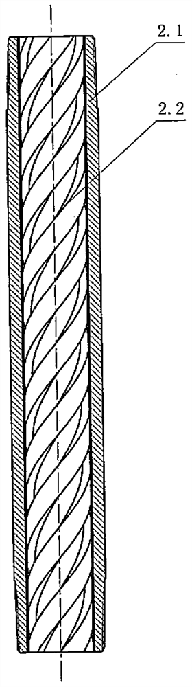 Super-strong viscosity-reducing paraffin control device