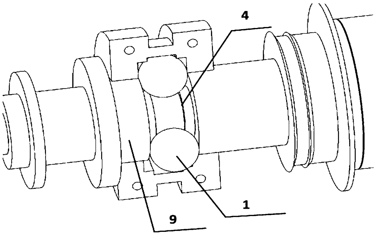 Turbine rotor online dynamic balance disc active adjustment system