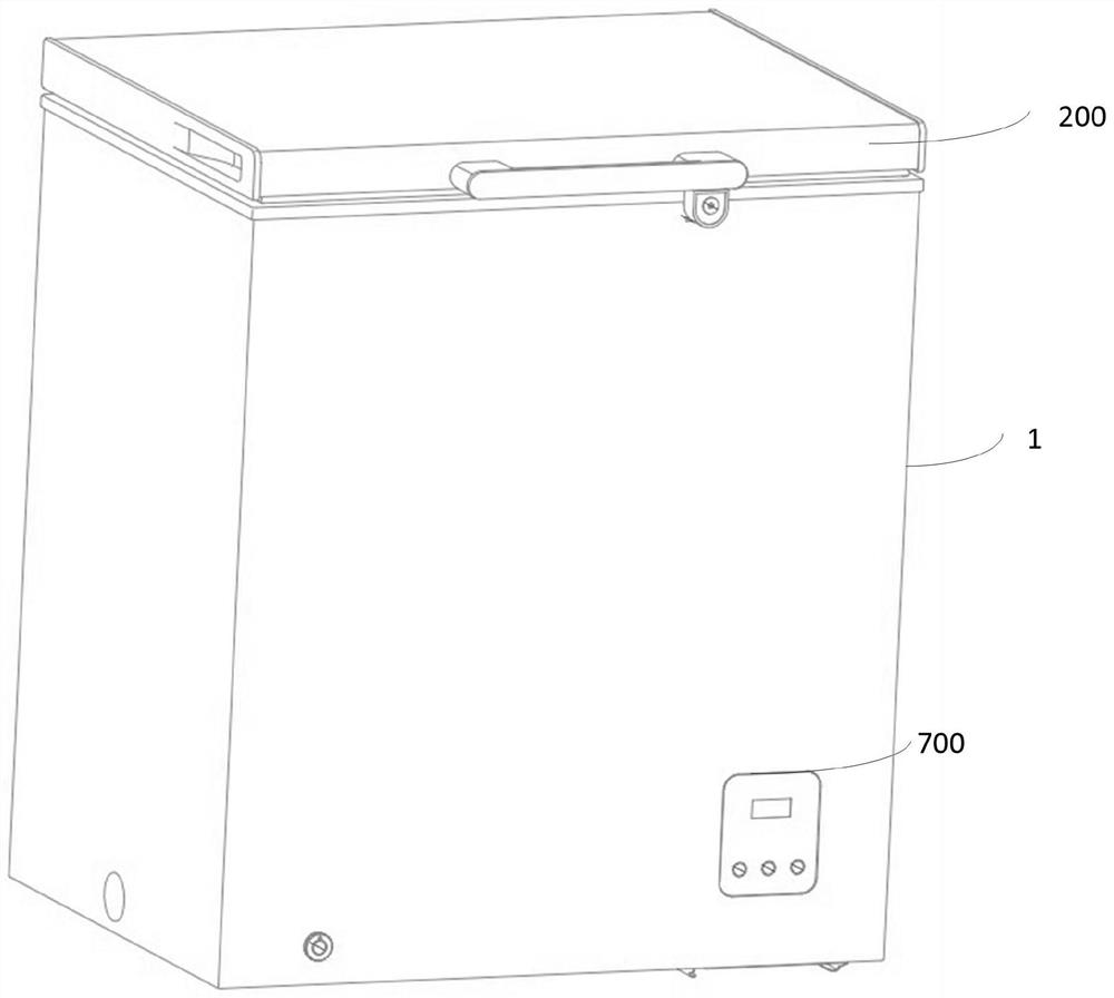 Low-temperature storage device and control method thereof