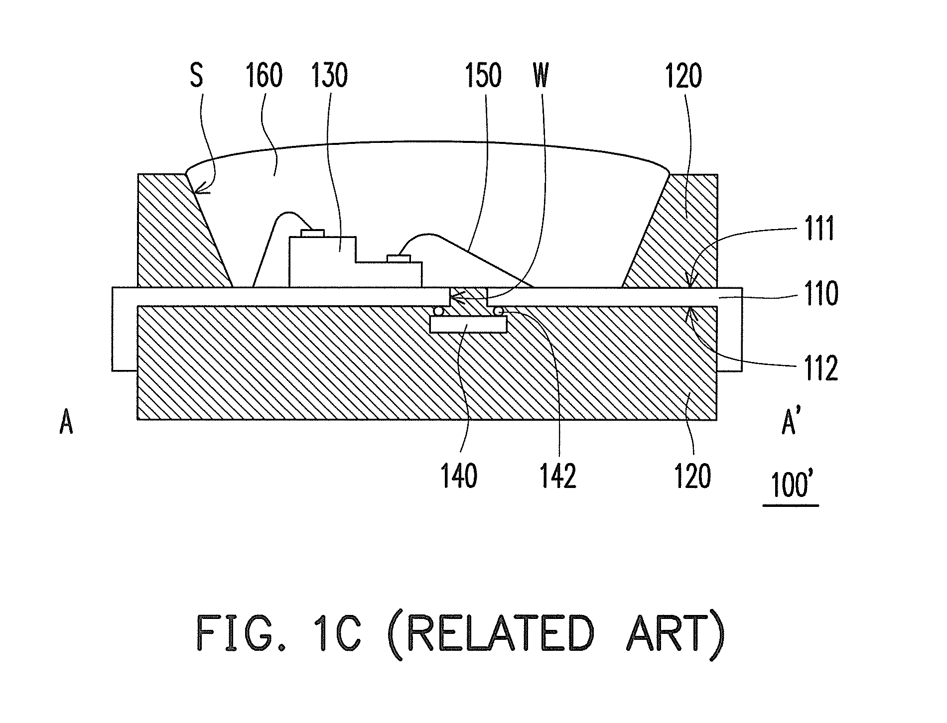 Light emitting diode package and fabricating method thereof