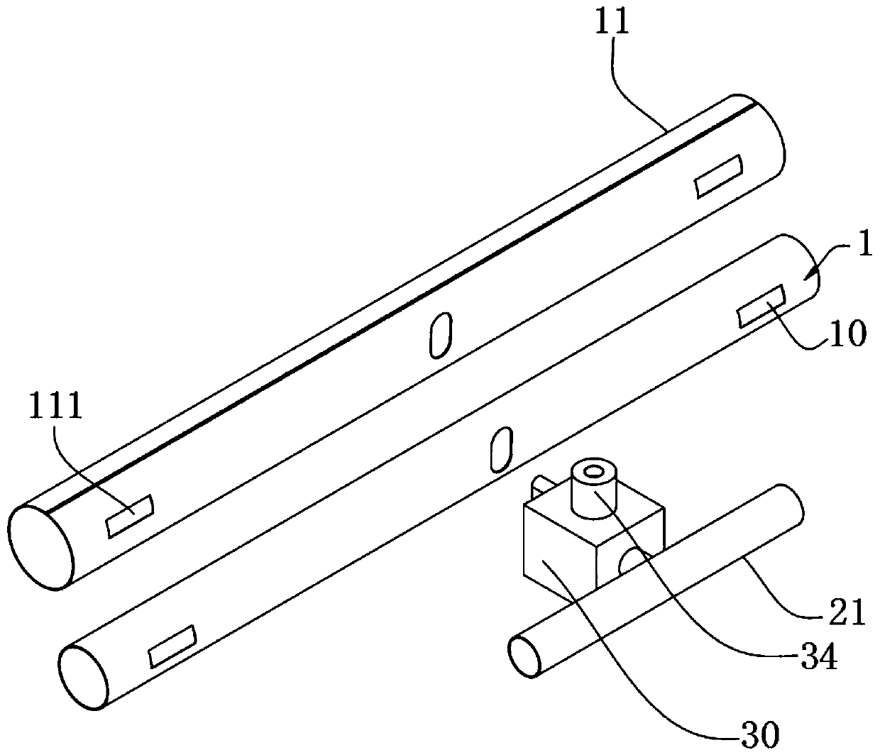 Use method of vascular fistulation improved stent used for hemodialysis