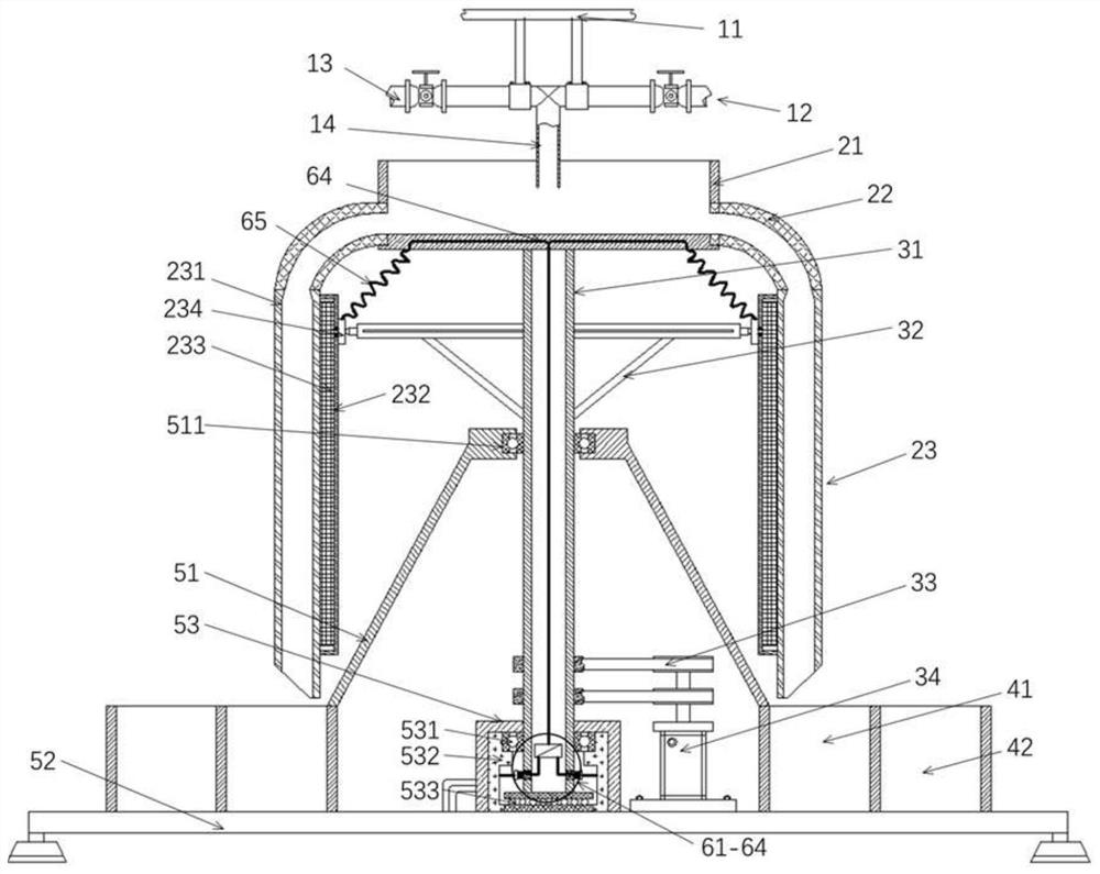 A wet magnetic separator and its control method