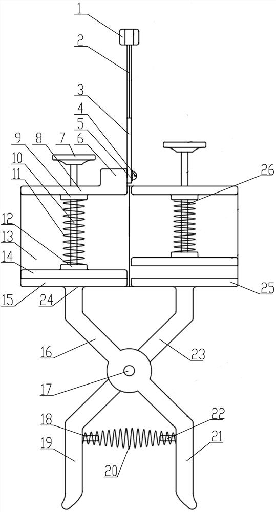 A kind of sealing ring bonding pliers and using method