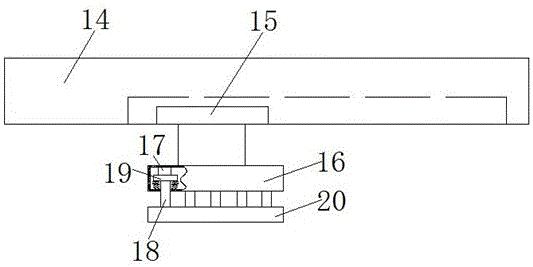 Drilling device for machining hardware