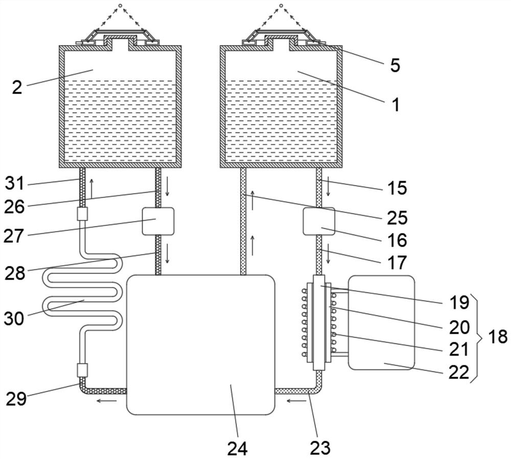 Variable-frequency electromagnetic intelligent heat supply unit