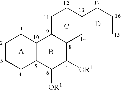 6,7-Oxygenated steroids and uses related thereto