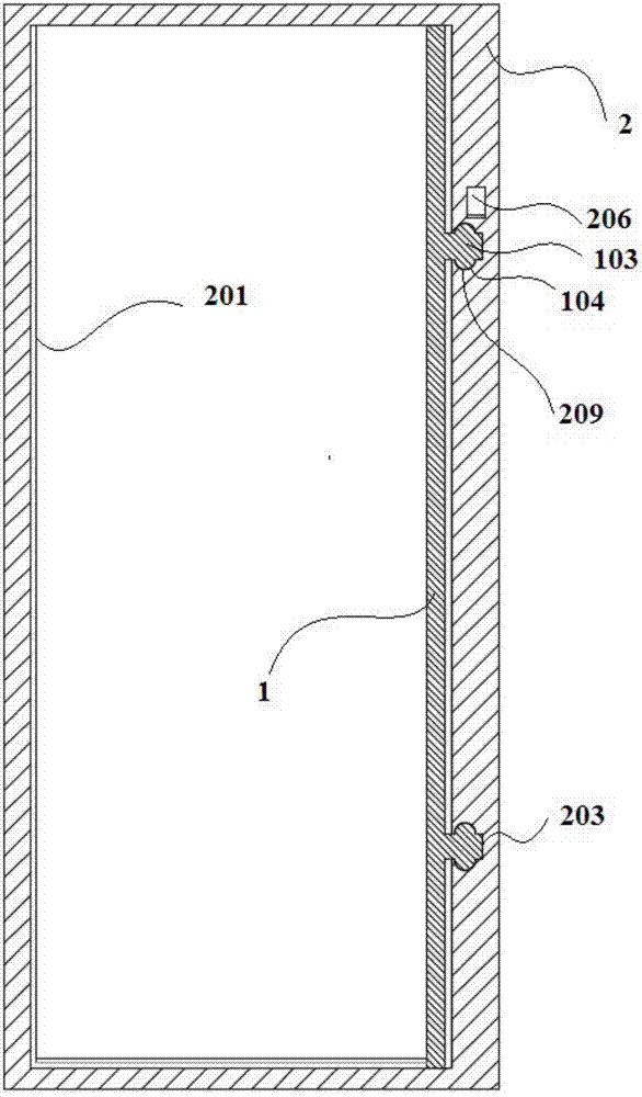 Door with different fixed angles