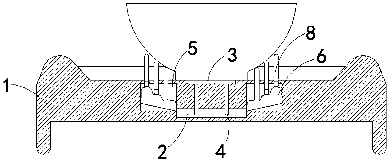 An automatic non-slip tray