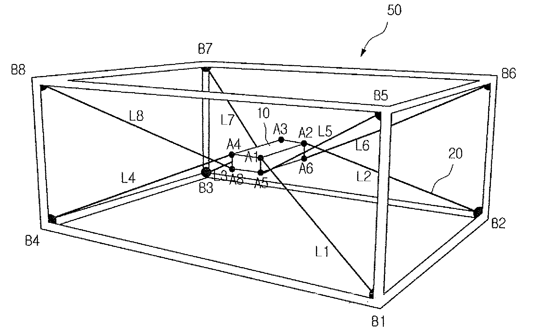 System and method for controllijng autonomous platform using wire