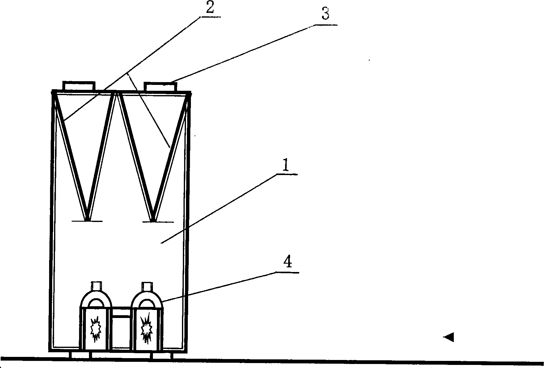 Novel self-supplying power source numerical control energy-saving apparatus