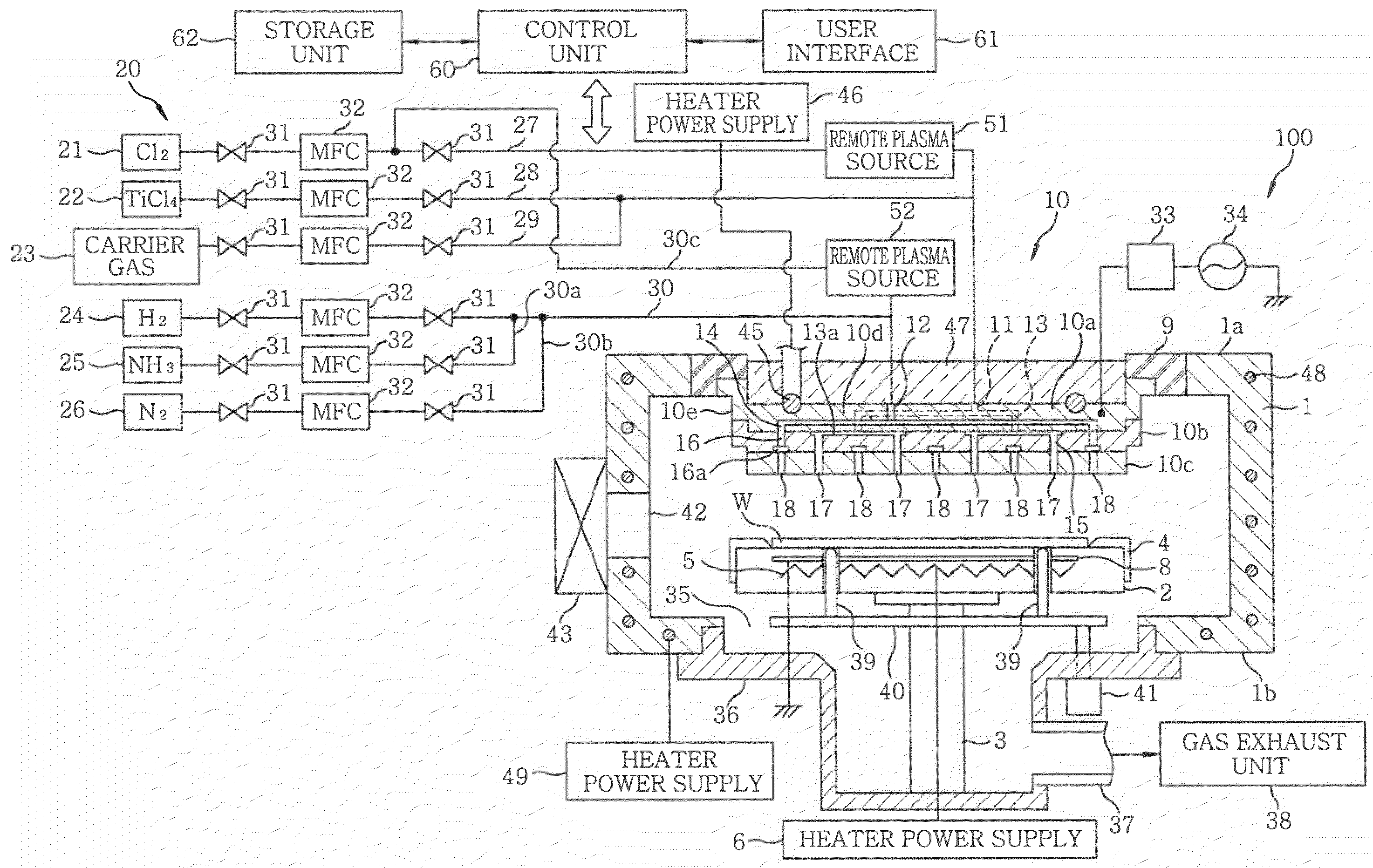 Film formation method, cleaning method and film formation apparatus