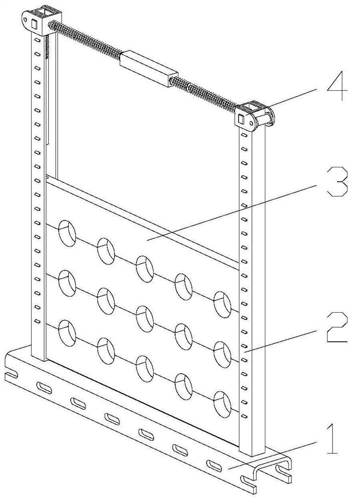 Secondary cable laying support